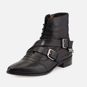 Tabitha Simmons Black Ankle Boots Byron Size 40 / Fits Like 8.5 9 9.5